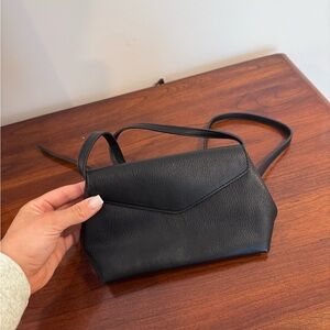 Black Leather Handbag